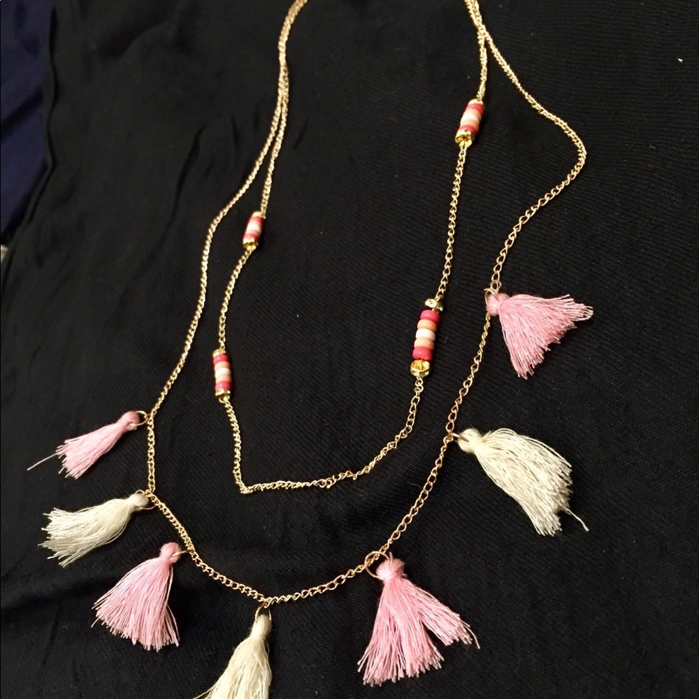 Stylish 2 chain necklace - Picture 3 of 3